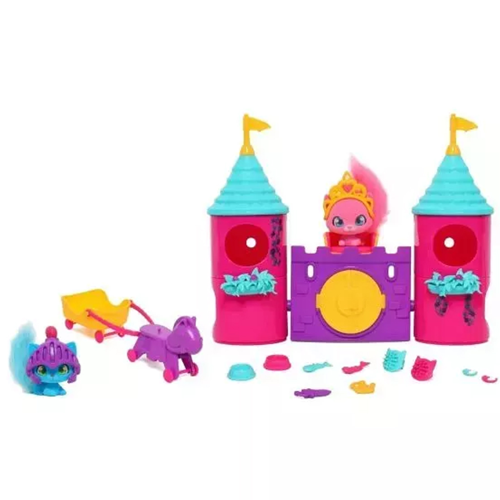 Süße Kätzchen - Schloss-Set kép 2