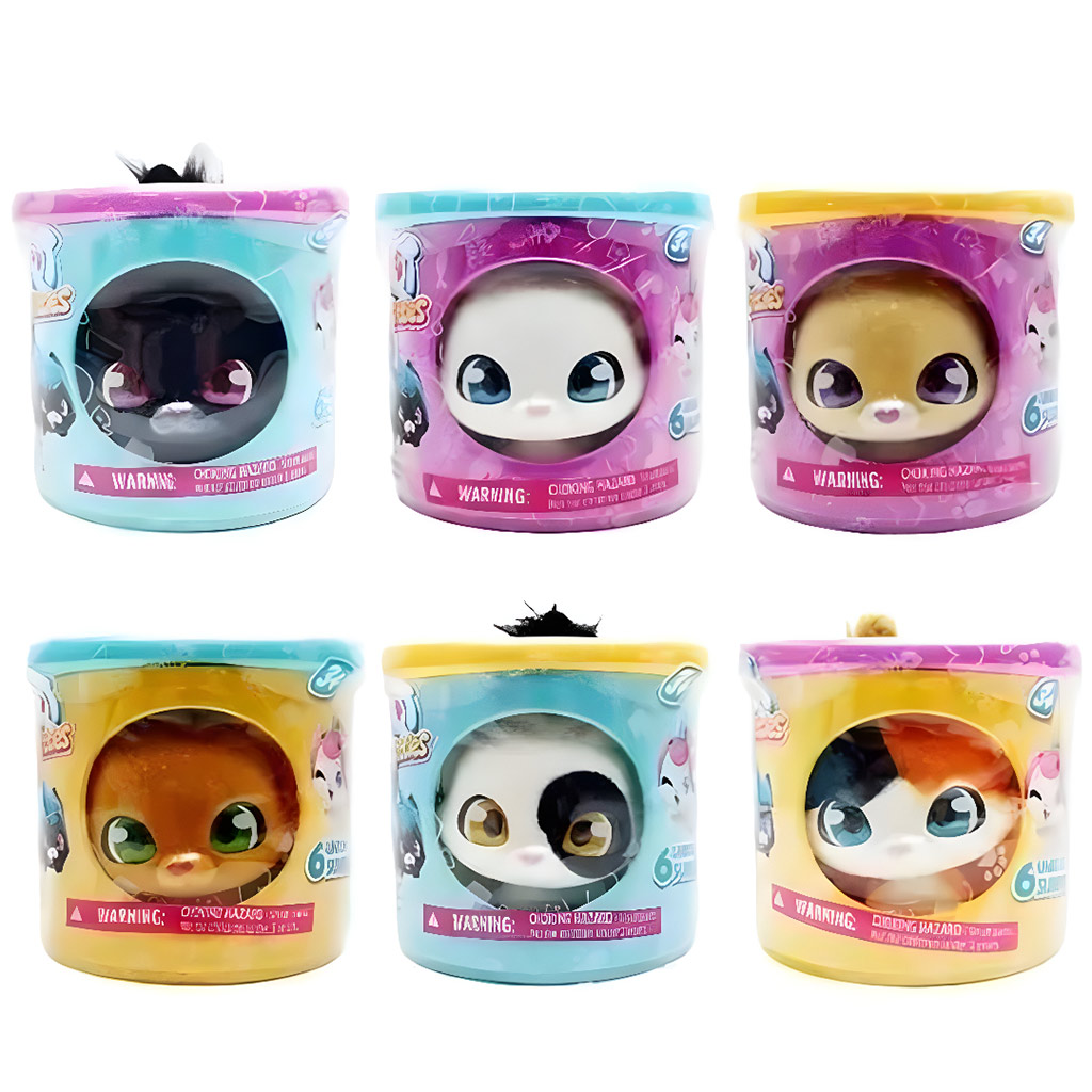 Süße Kätzchen – Überraschungsfigur in der Box, in verschiedenen Ausführungen, 1 Stück