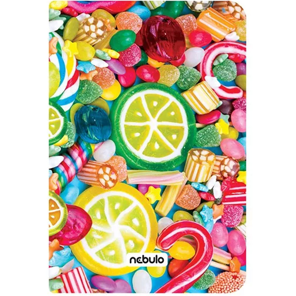 Nebulo: Gummimappe A4-Größe Bonbons