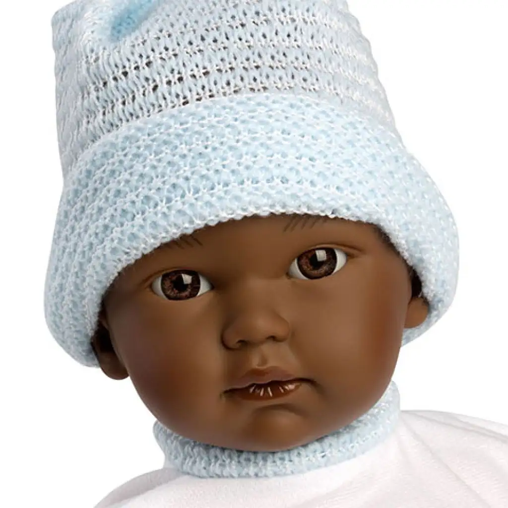 Llorens: Cuqui weinende afroamerikanische Puppe 30 cm kép 2