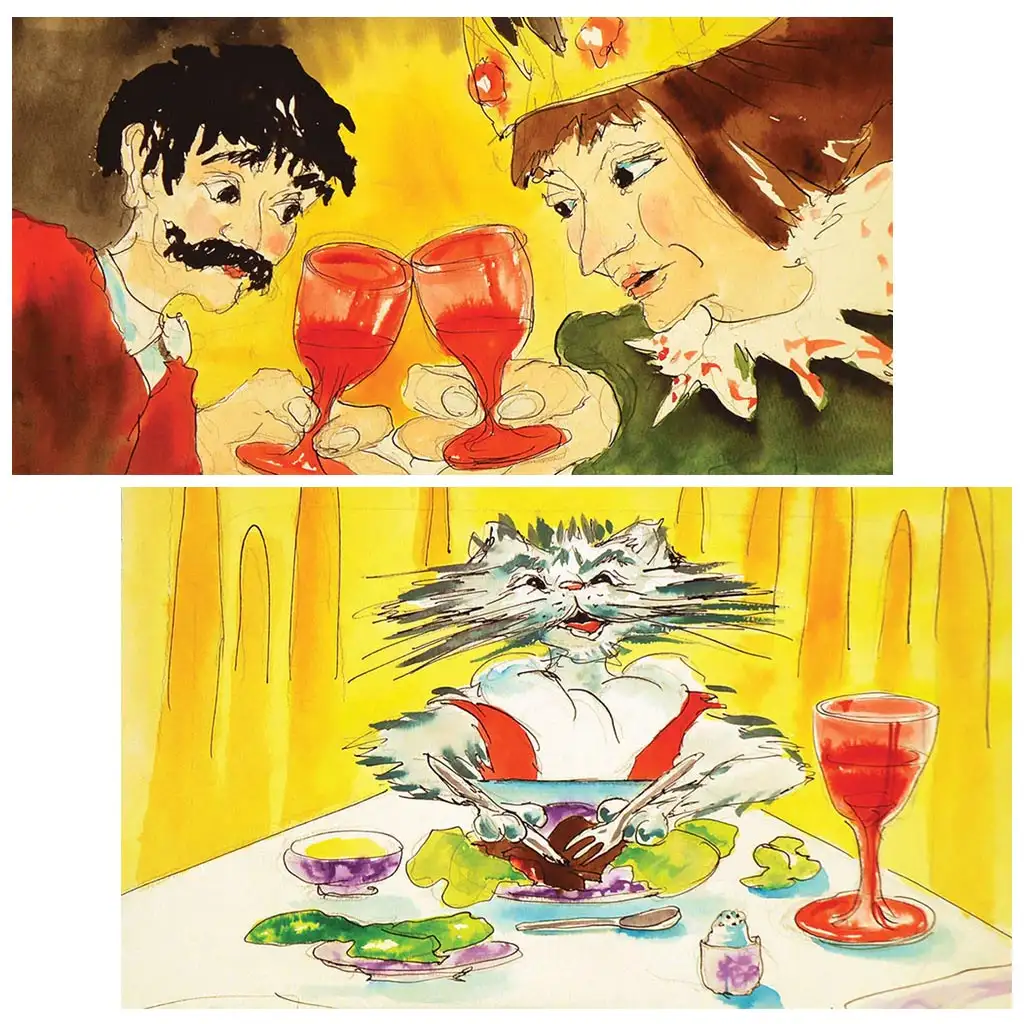 Grimm-Brüder: Der gestiefelte Kater Diafilm kép 2