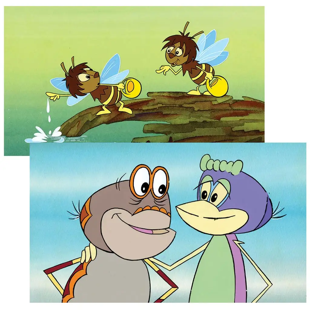 Wasserspinne-Wunderspinne I. (Getanzte Nachrichten) Diafilm kép 2