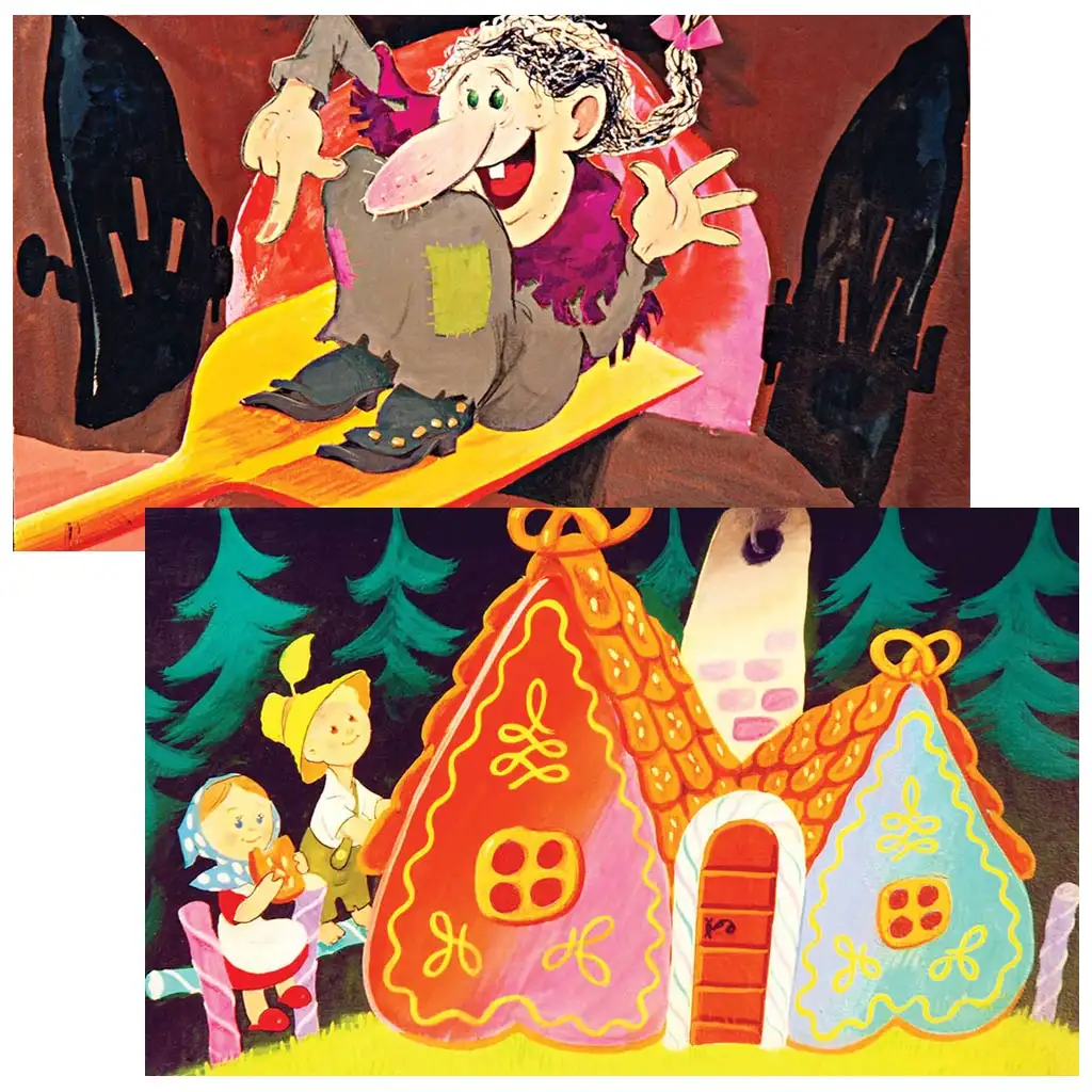 Grimm-Brüder: Hänsel und Gretel Diafilm kép 2