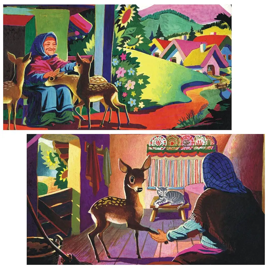 Fazekas Anna: Das Rehlein der alten Frau Diafilm kép 2