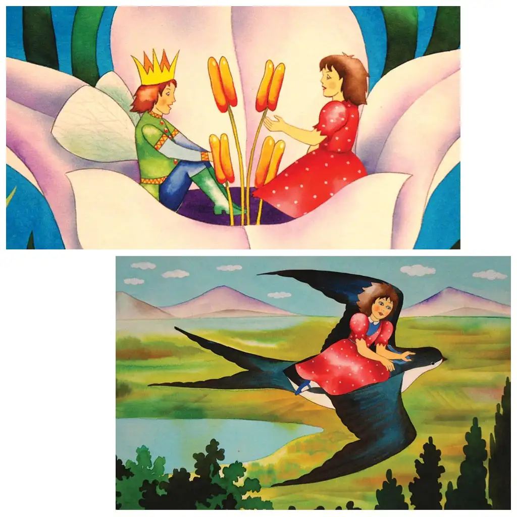 Andersen: Däumelinchen-Diafilm kép 2