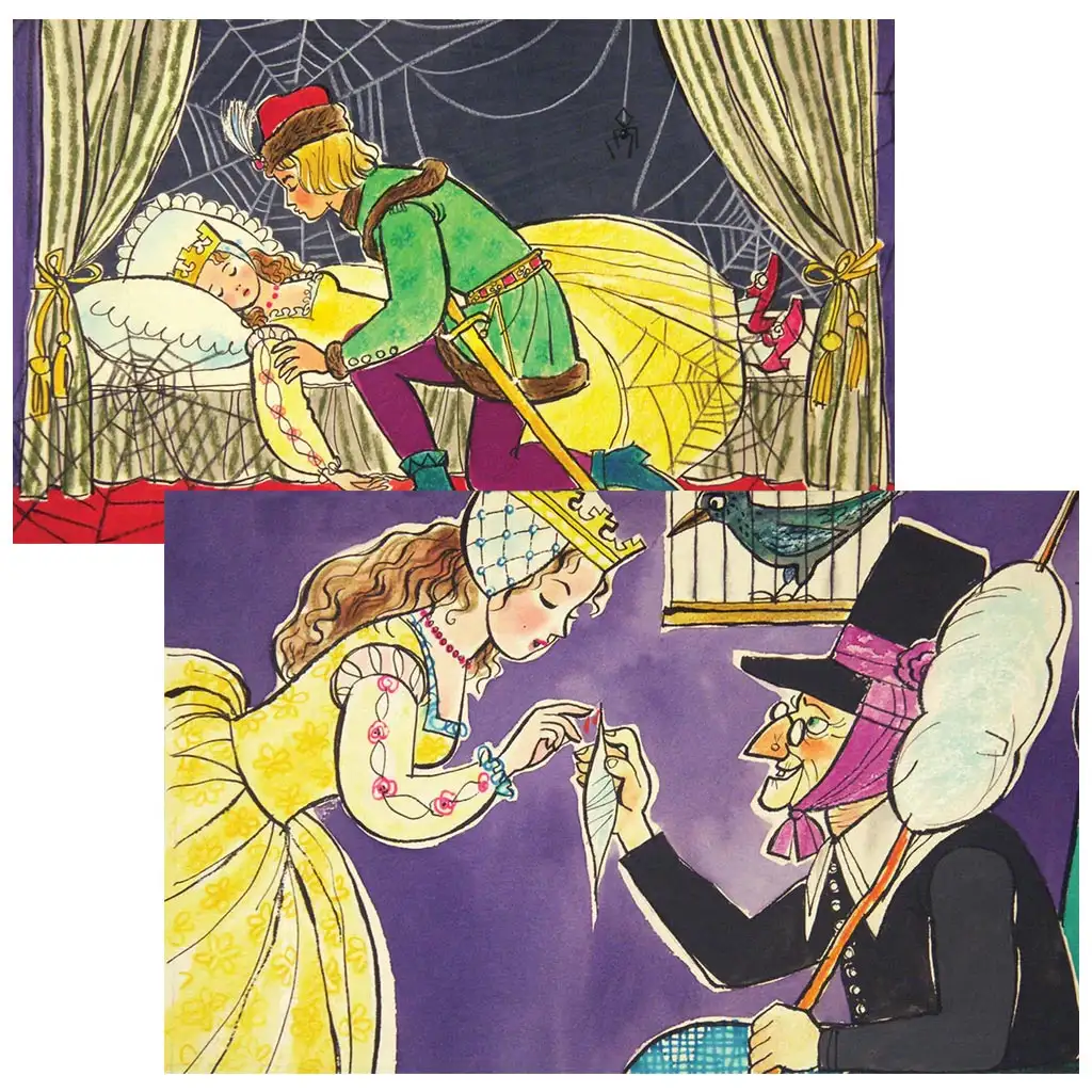 Gebrüder Grimm: Dornröschen Diafilm kép 2