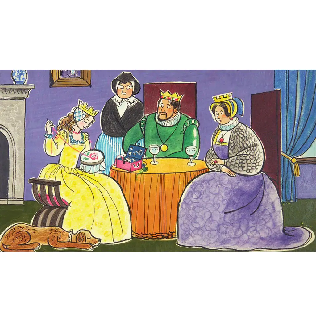 Gebrüder Grimm: Dornröschen Diafilm