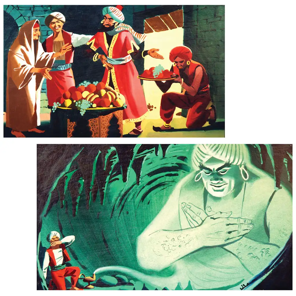 Aladdin und die Wunderlampe Diafilm kép 2