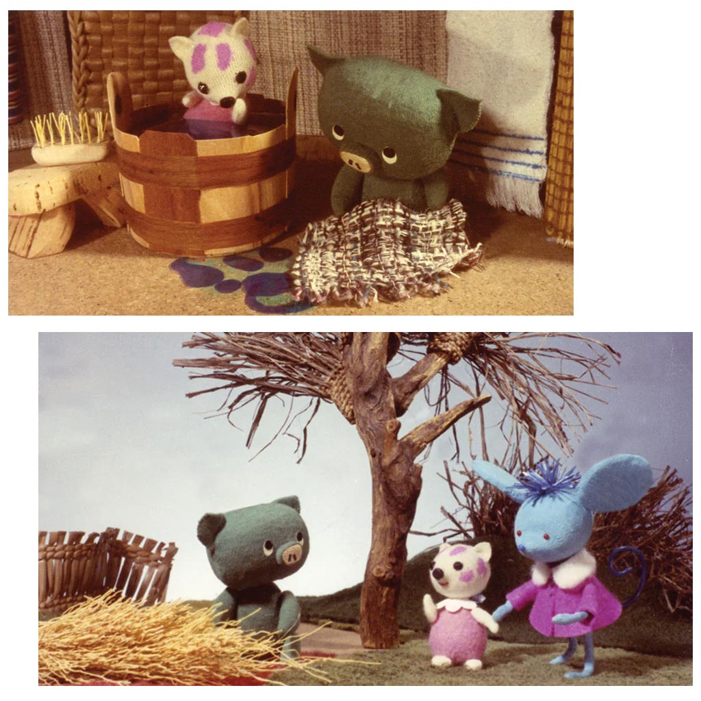 Bálint Ágnes: Mazsola und Tádé Diafilm kép 2