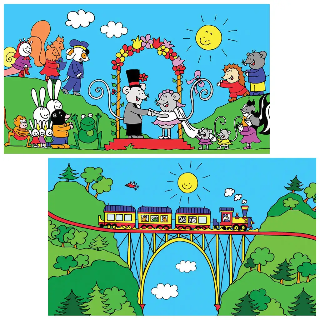 Bartos Erika: Der kleine Zug im Moha-Tal Diafilm kép 2