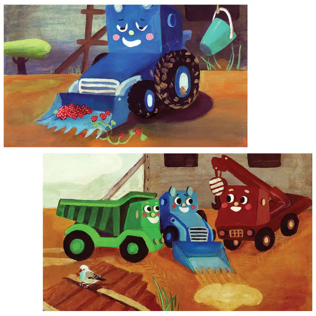 Minibagger-Diafilm kép 2