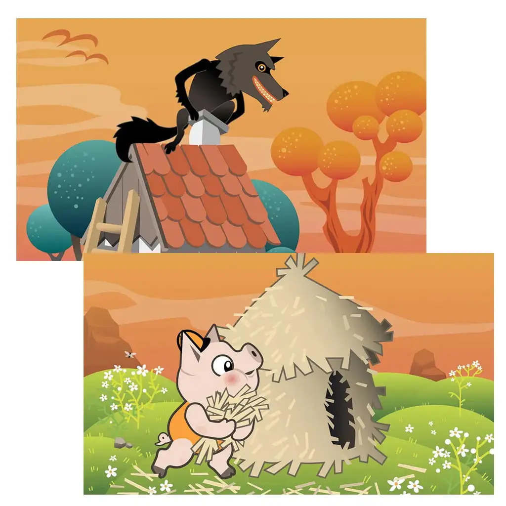 Die drei kleinen Schweinchen Diafilm kép 2