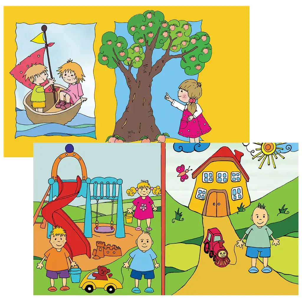 Ich werde in die Krippe gehen (Poci-Geschichten) Diafilm kép 2