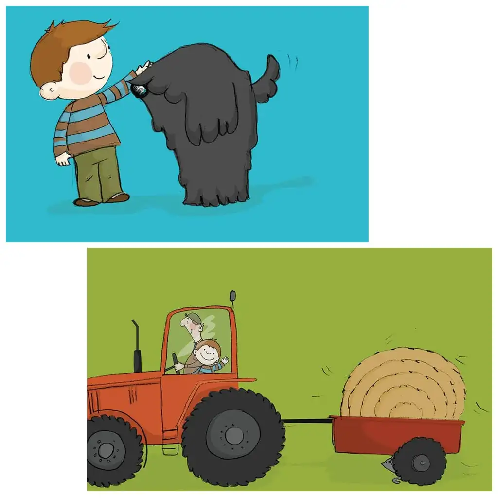 Berg Judit: Maszat auf dem Bauernhof Diafilm kép 2