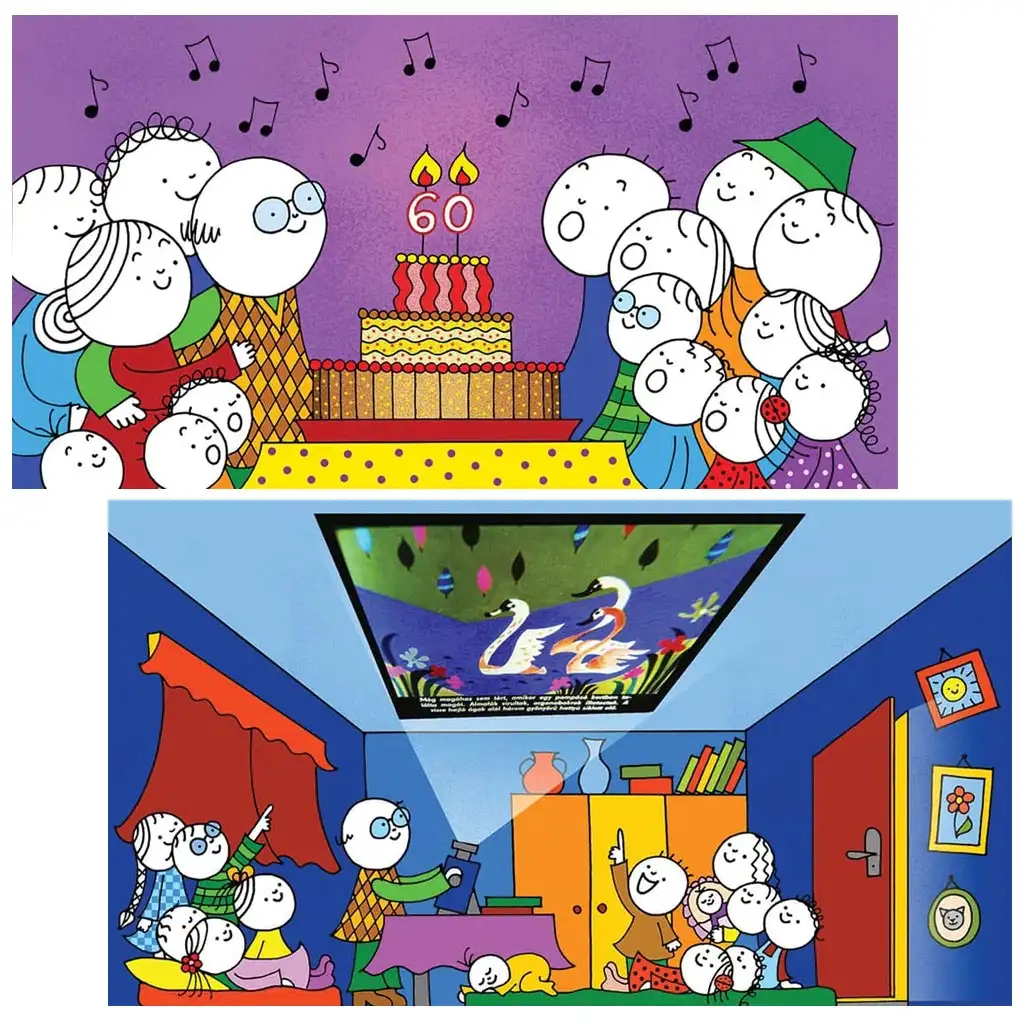 Bartos Erika: Bogyó und Babóca - Opas Geburtstag Diafilm kép 2