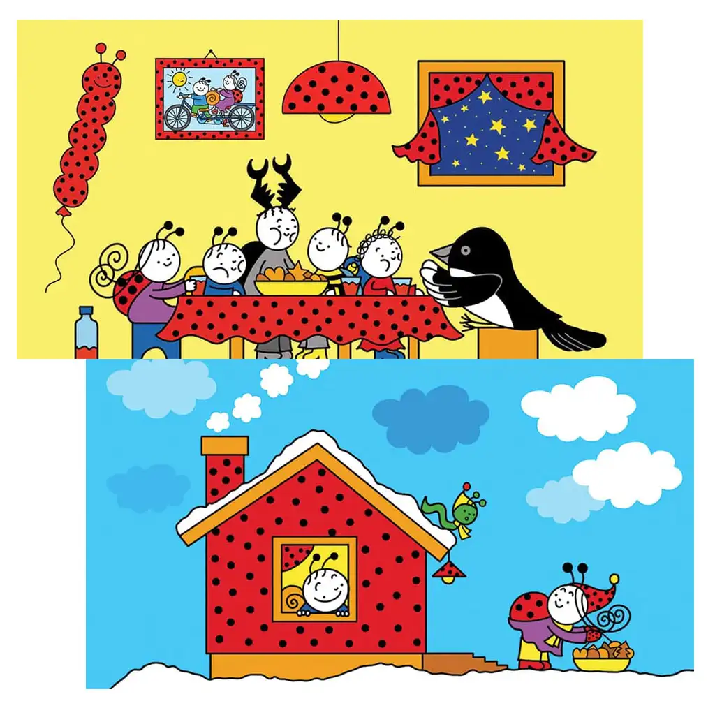 Bartos Erika: Bogyó und Babóca Lebkuchen-Diafilm kép 2