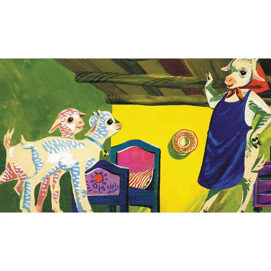 Móricz Zsigmond: Die Zicklein und der Wolf Diafilm kép 2