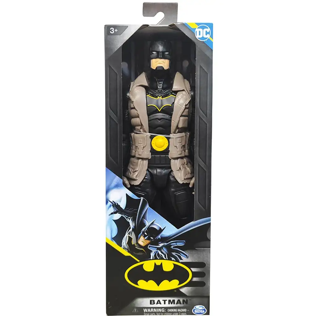 DC Fekete páncélos Batman figura 30cm - Spin Master kép 1