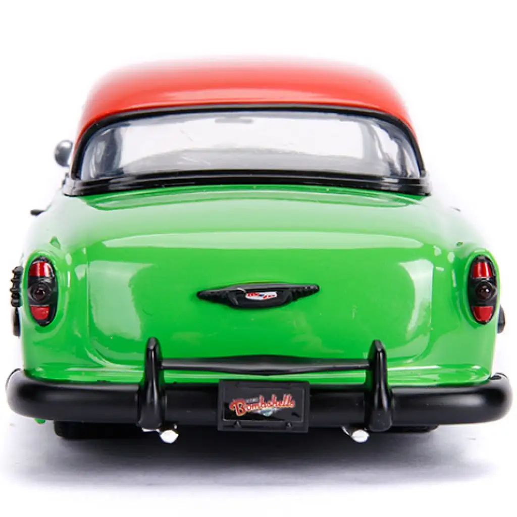 DC Comics: Poison Ivy Figur und 1953 Chevy Bel Air Metall-Automodell 1/24 - Simba Toys kép 5