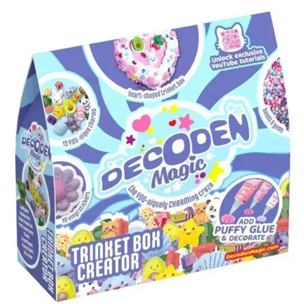 Decoden Magic - Varázsdekor: szív alakú ékszerdoboz kép 1