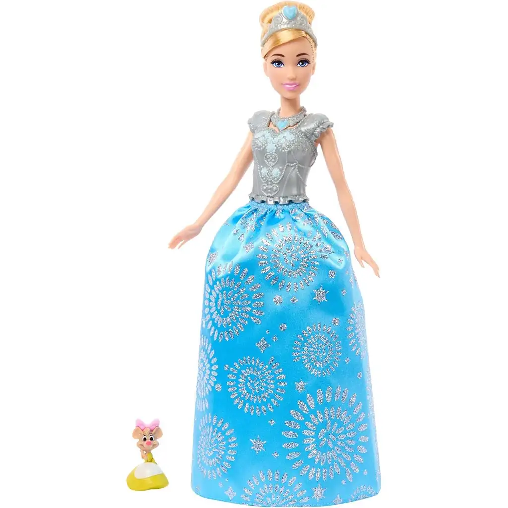 Disney Prinzessinnen: Modekarussell Puppe - Aschenputtel - Mattel kép 4