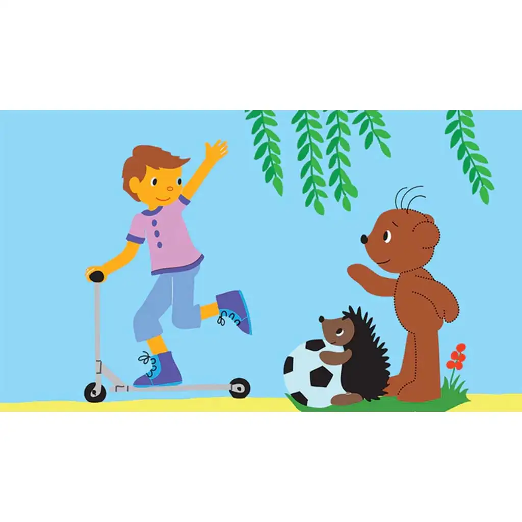 Marék Veronika: Boribon spielt Fußball Diafilm kép 2