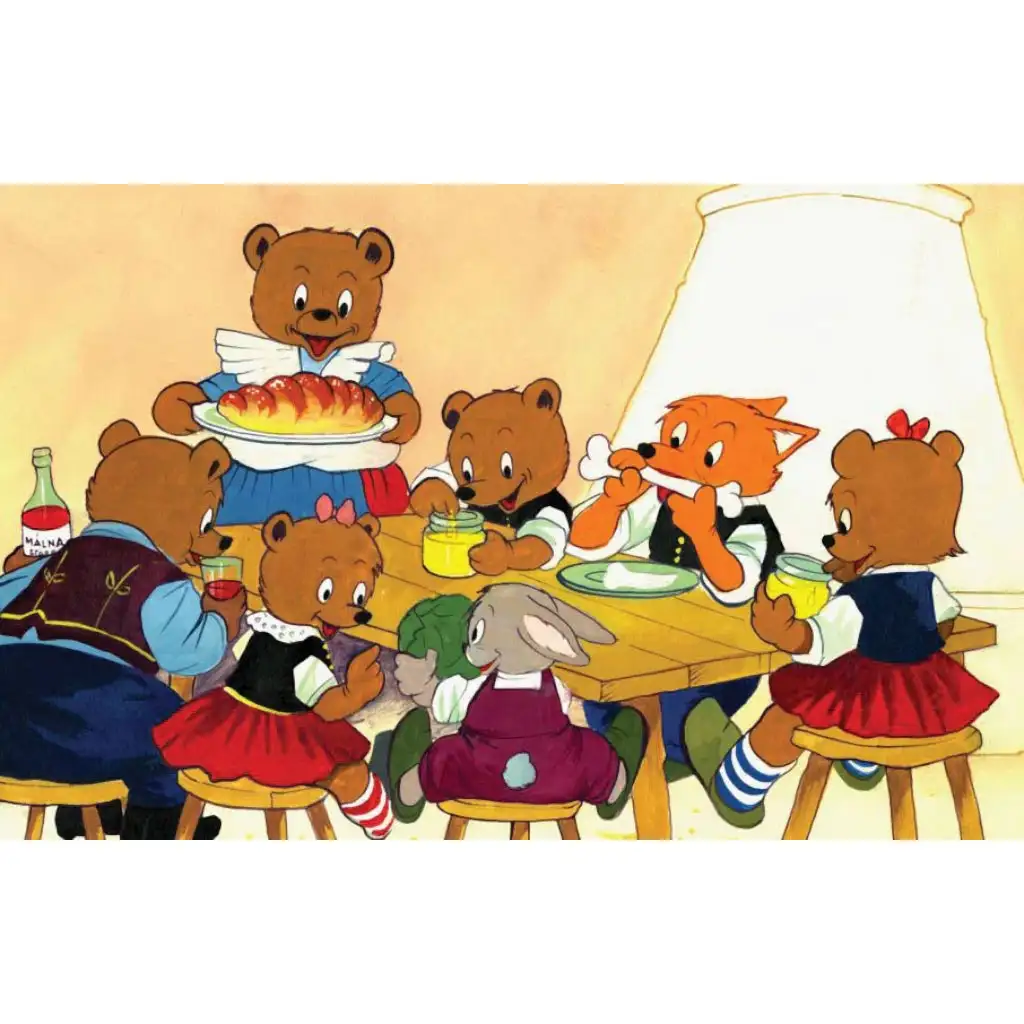 Kálmán Jenő: Rudi der Fuchs im Zirkus Diafilm kép 2