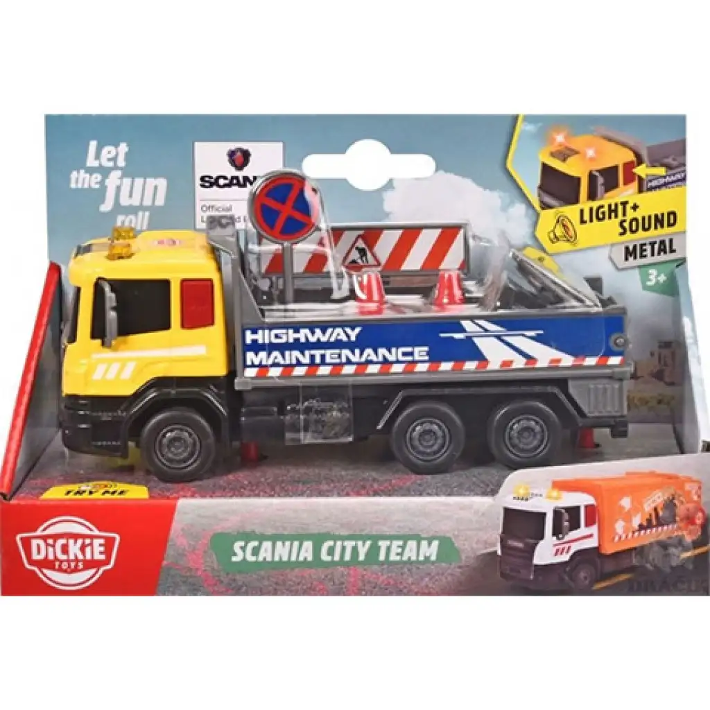 Dickie City Stadt-Lkw in verschiedenen Ausführungen - Dickie Toys kép 2