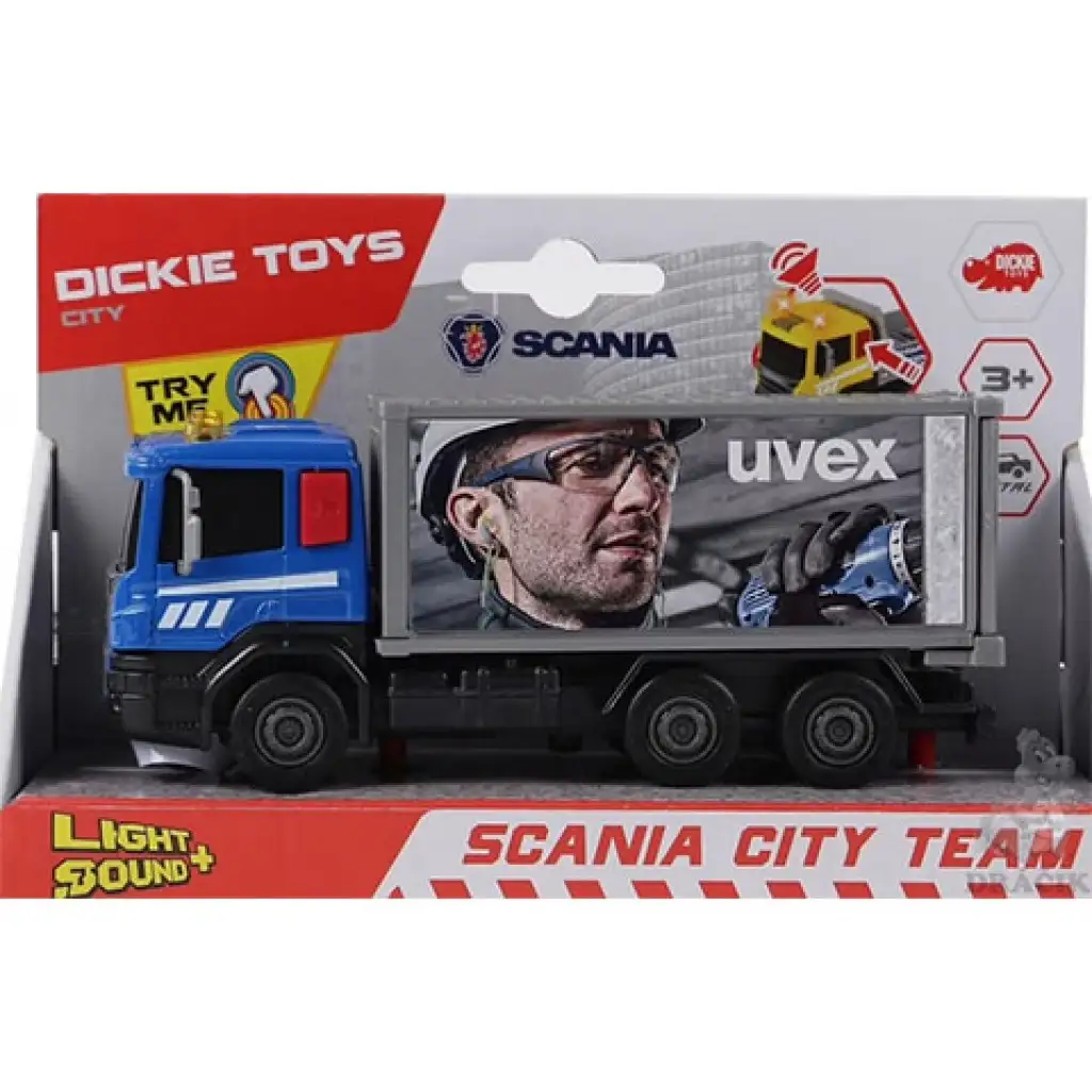 Dickie City Stadt-Lkw in verschiedenen Ausführungen - Dickie Toys kép 3