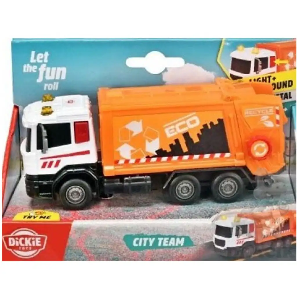 Dickie City Stadt-Lkw in verschiedenen Ausführungen - Dickie Toys kép 4
