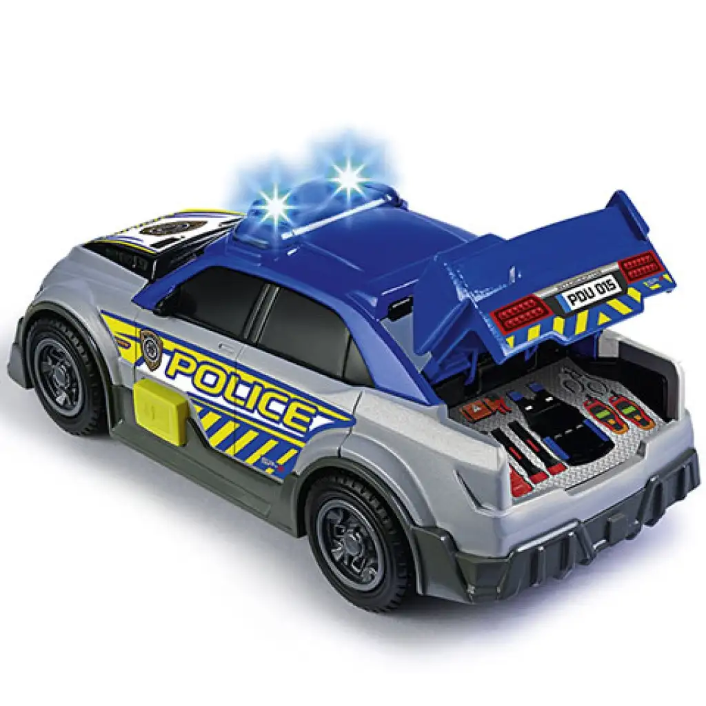 Polizeiauto mit Licht und Sound 15cm - Dickie Toys kép 3