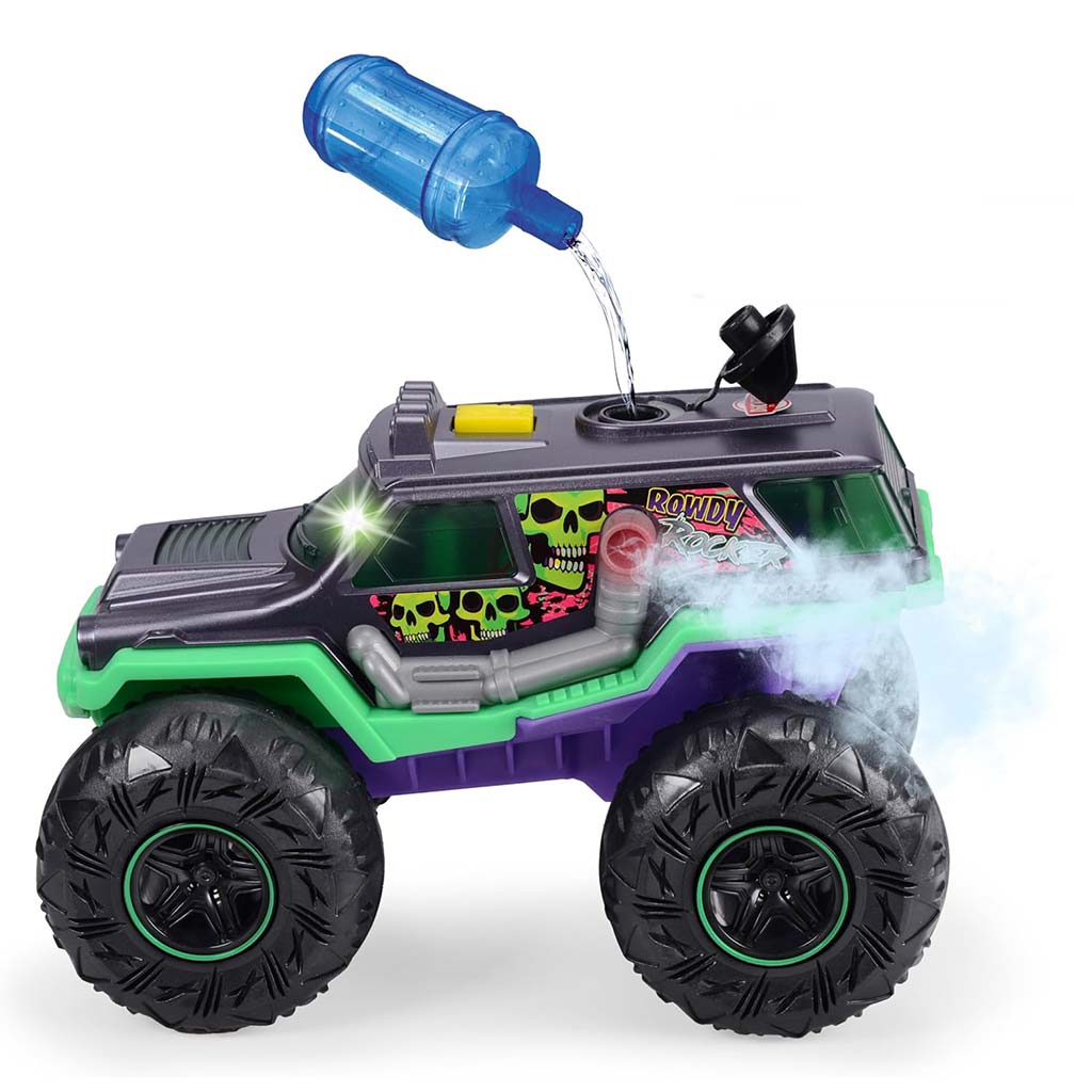 Rowdy Rocker Monstertruck mit Licht und Sound - Dickie Toys kép 3