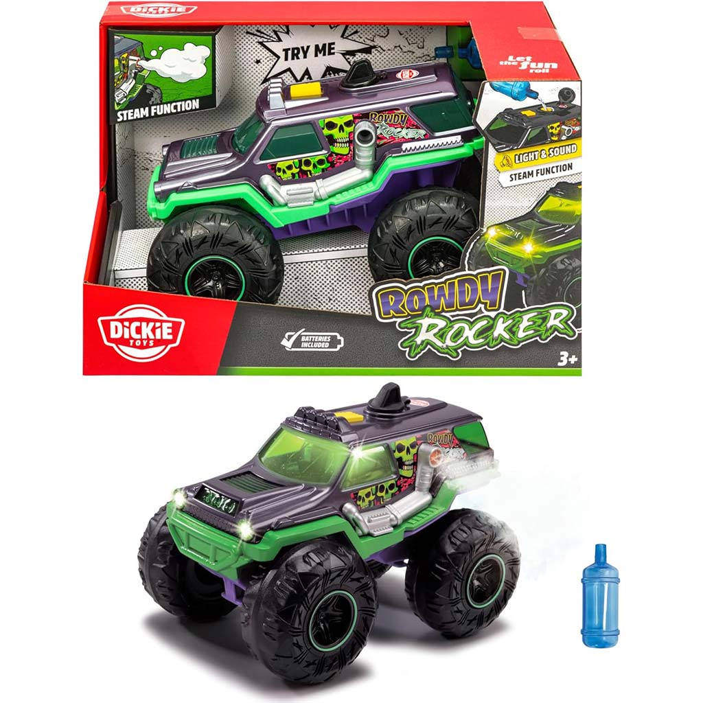 Rowdy Rocker Monstertruck mit Licht und Sound - Dickie Toys