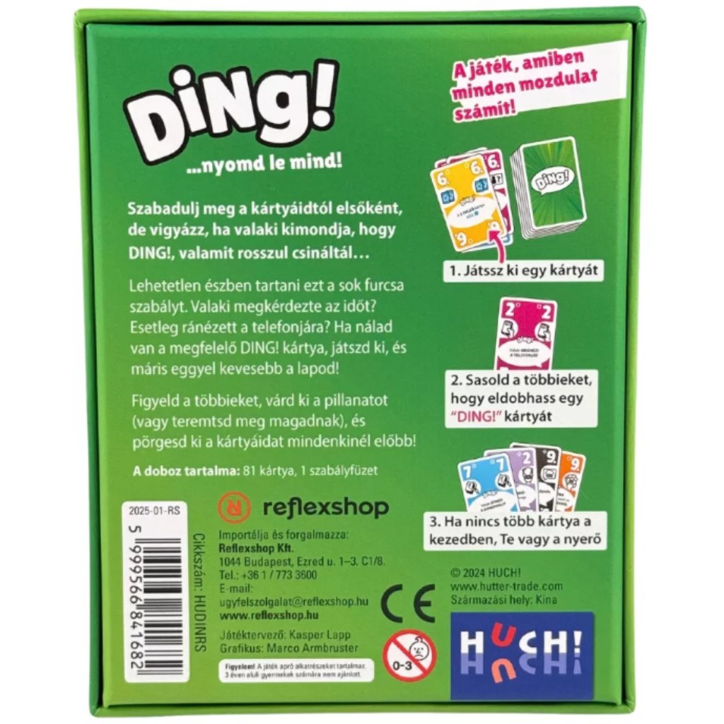 DING! Drück sie alle Brettspiel kép 2