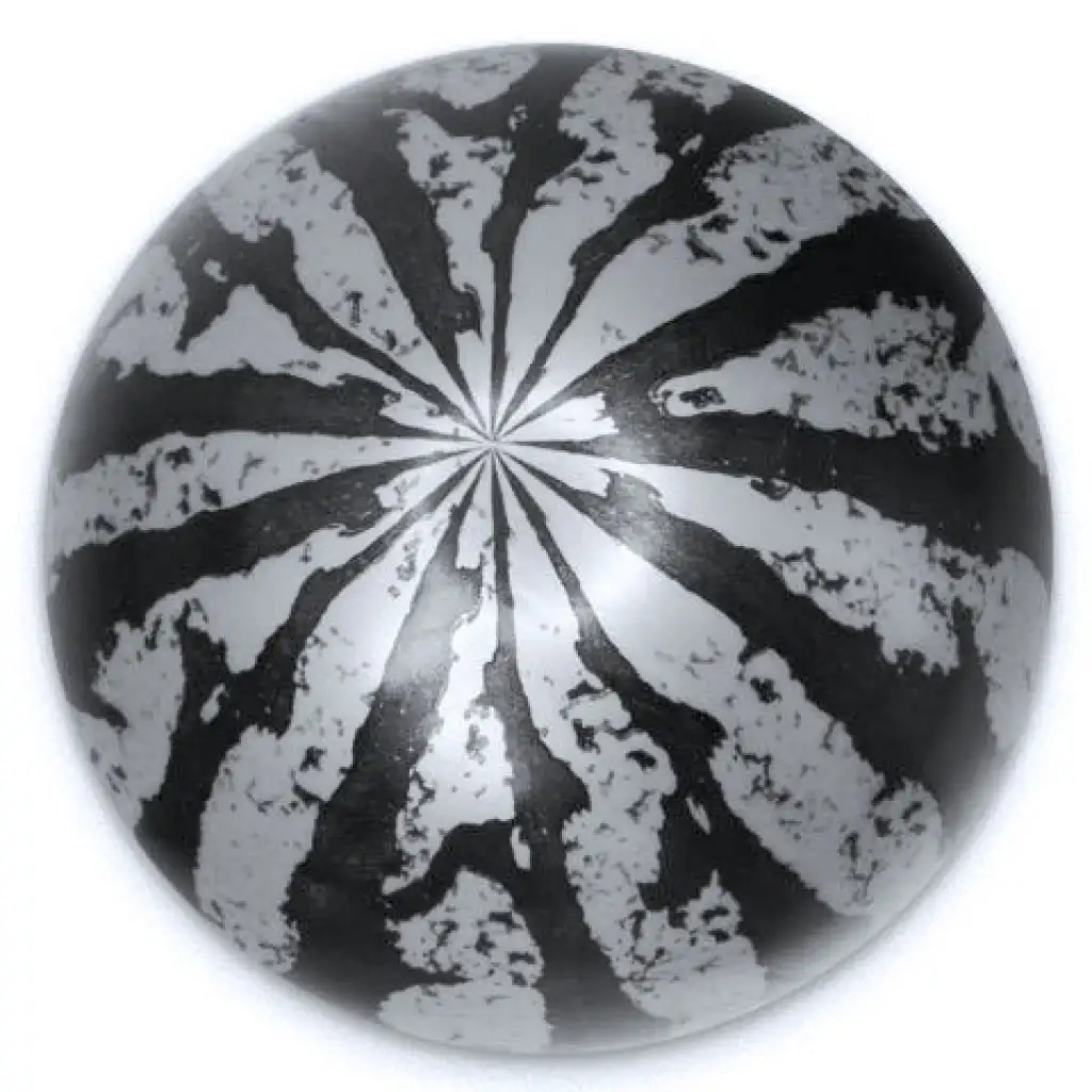 Gummiball mit Wassermelonenmuster in verschiedenen Ausführungen, 23 cm kép 2