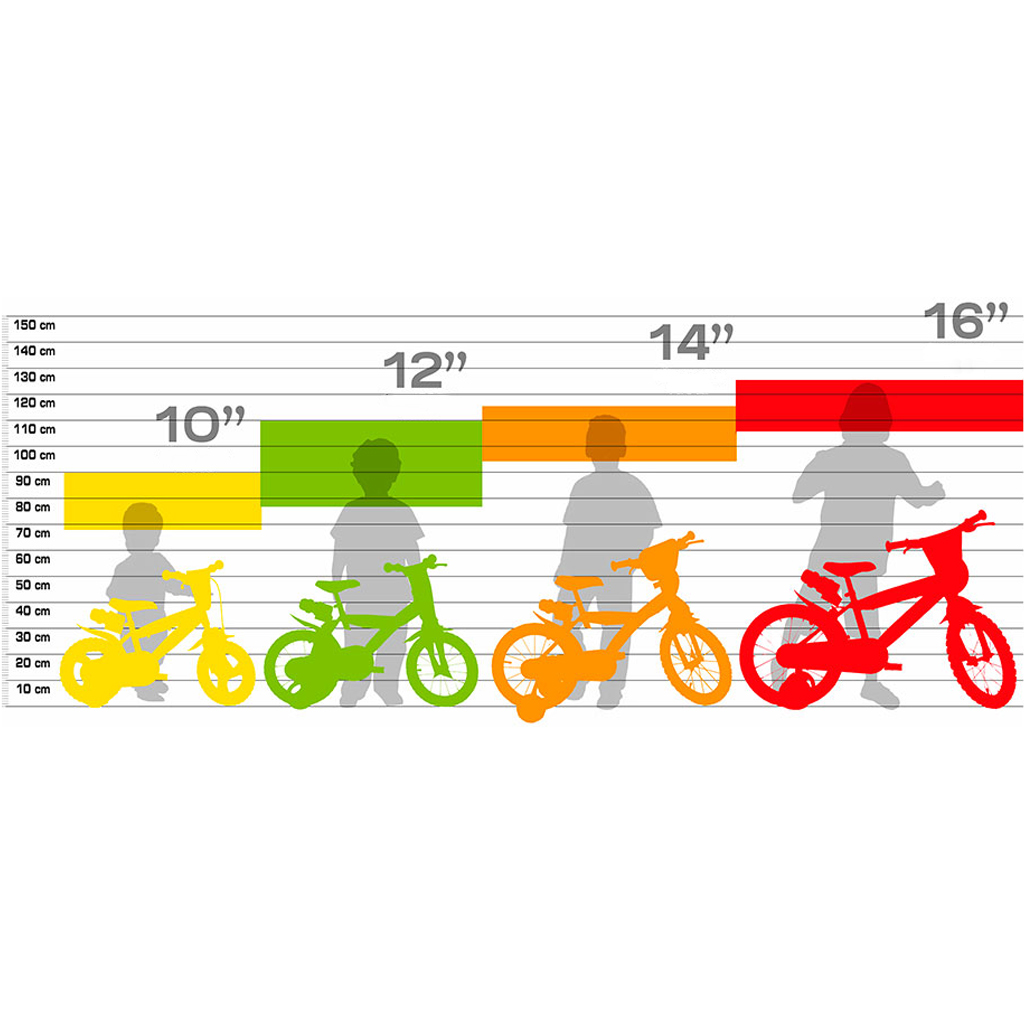 Tini Nindzsa teknőcök gyerek bicikli 16-os méretben - Dino bikes kerékpár kép 2