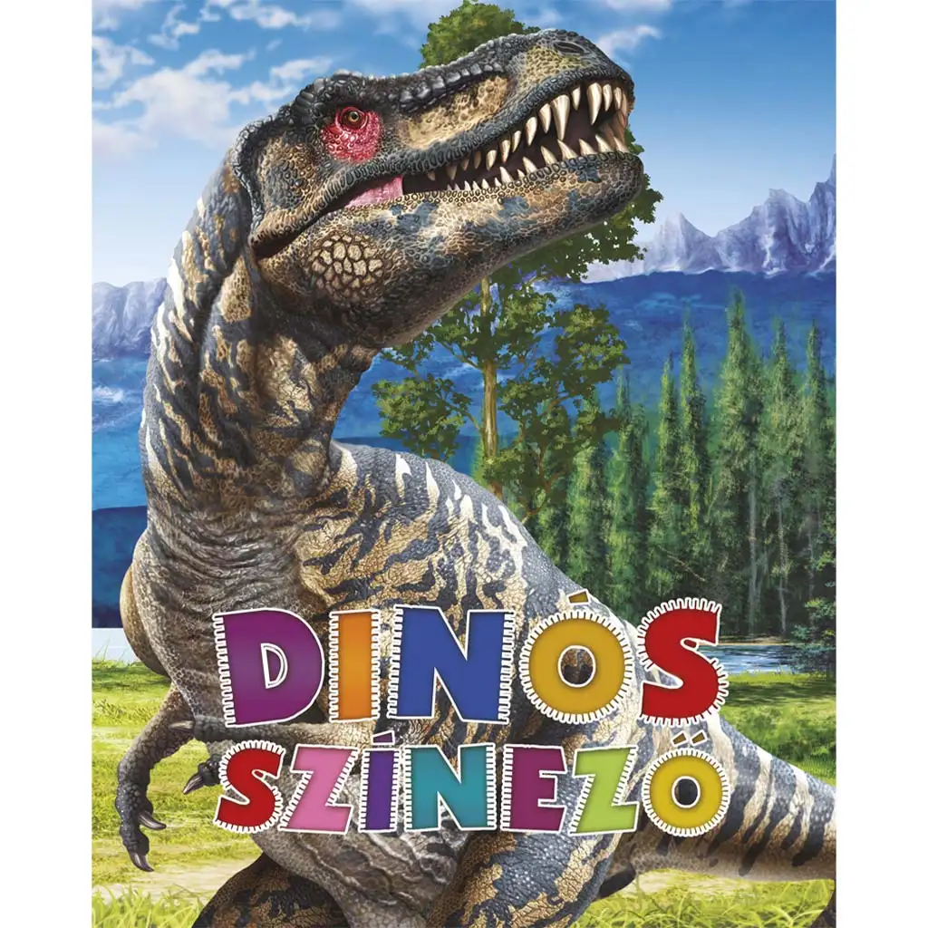 Dinosaurier-Malbuch