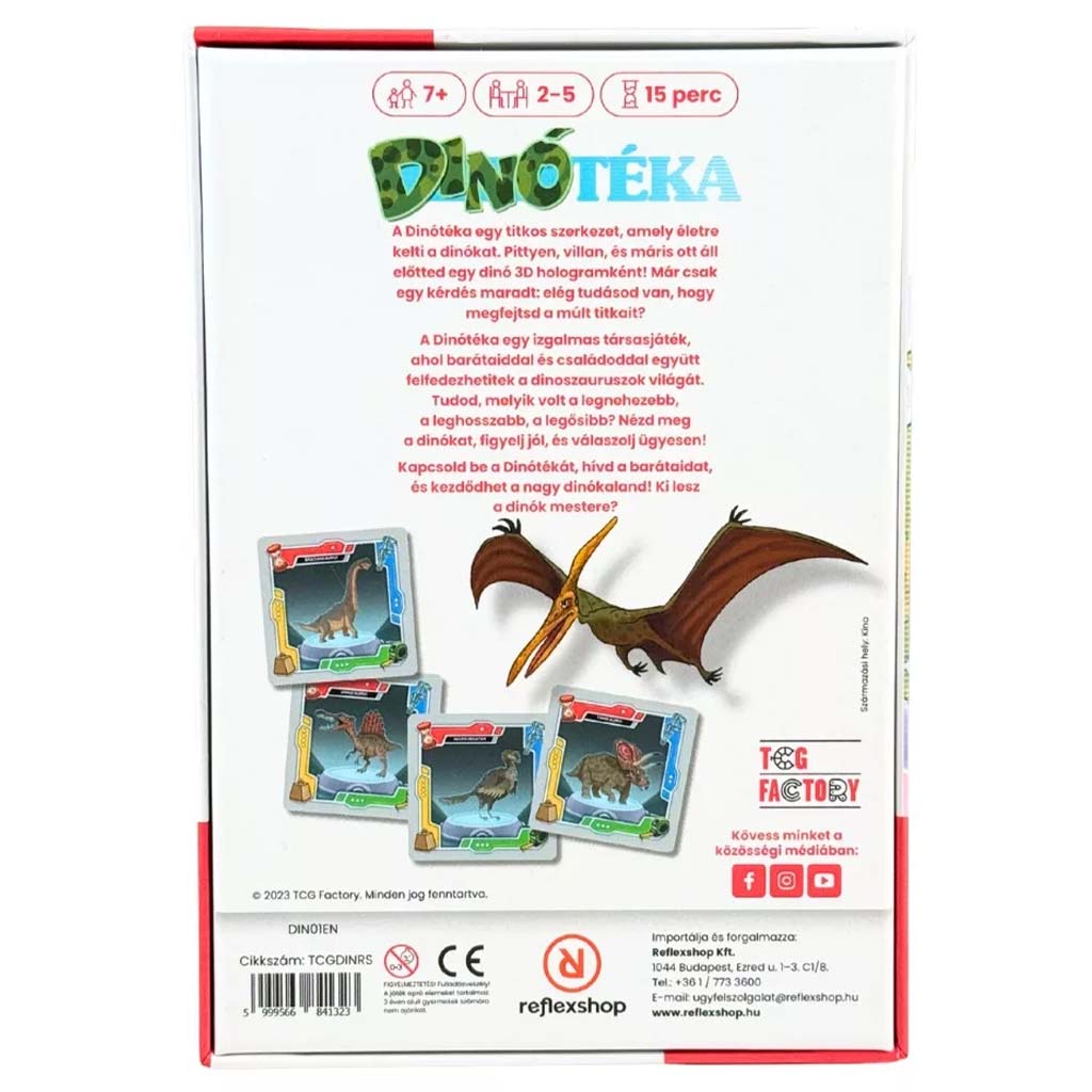 Dinótéka – pädagogisches Gesellschaftsspiel kép 2