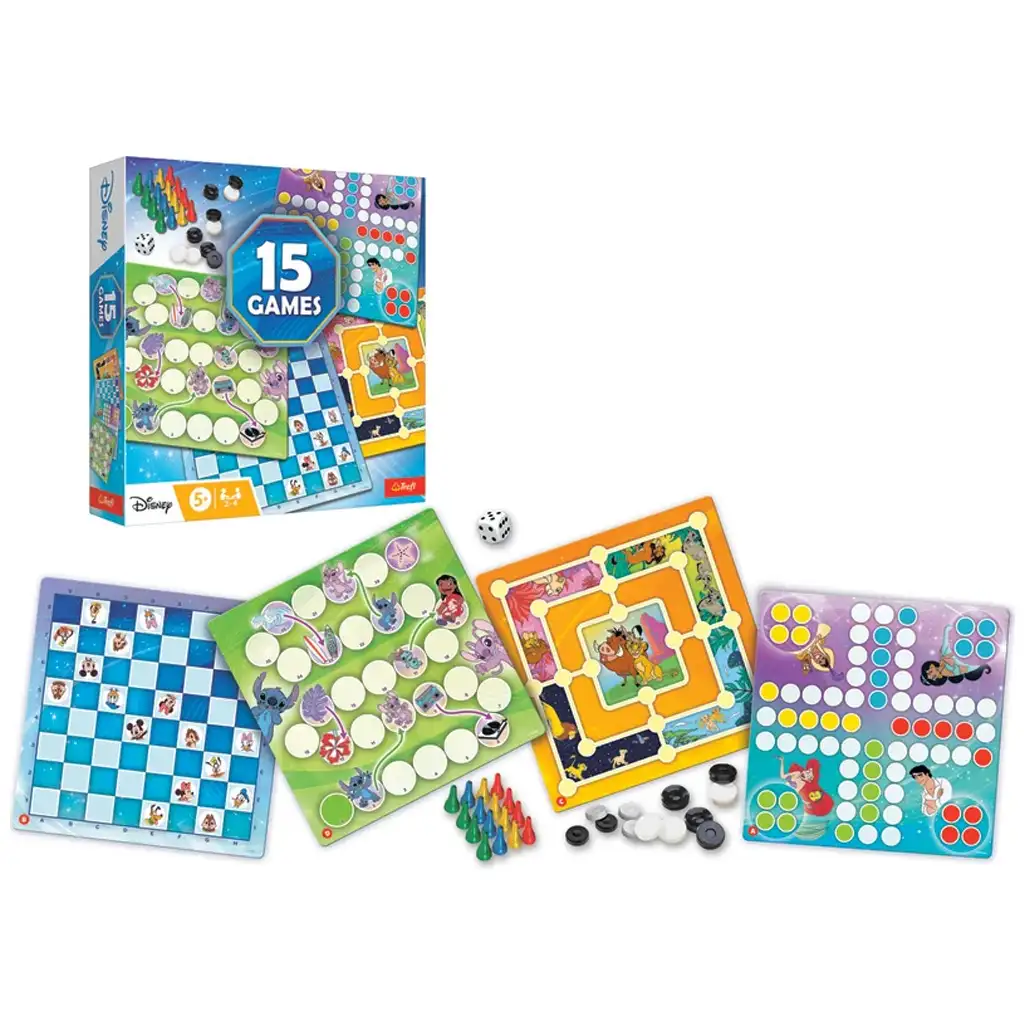 Disney: 15-in-1 Spielesammlung - Trefl kép 2