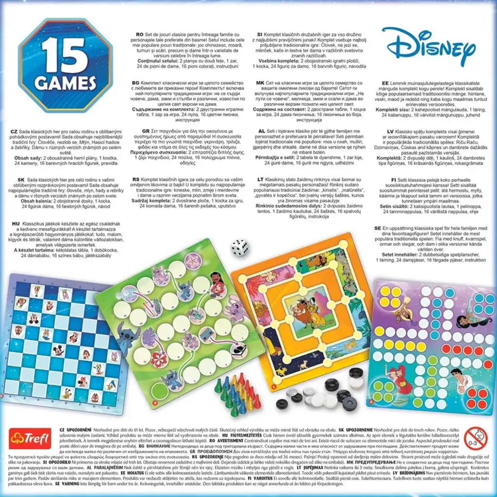 Disney: 15-in-1 Spielesammlung - Trefl kép 4