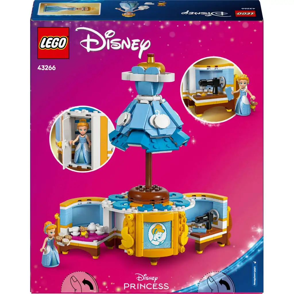 LEGO® Disney: Cinderellas Kleid (43266) kép 2