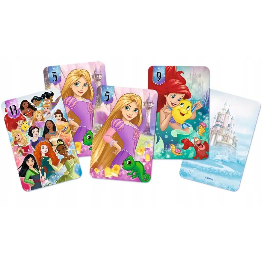 Disney+Prinzessinnen Schwarzer Peter 25 Karten Spiel - Trefl kép 2