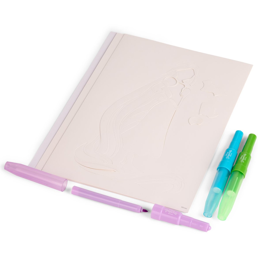 Canenco: Disney Prinzessinnen Malset mit Sprühstift, im A4-Umschlag kép 4