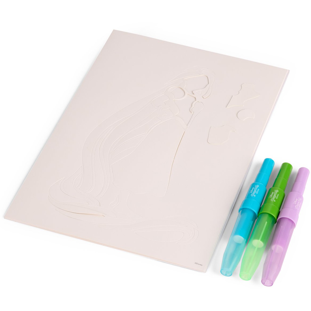 Canenco: Disney Prinzessinnen Malset mit Sprühstift, im A4-Umschlag kép 3