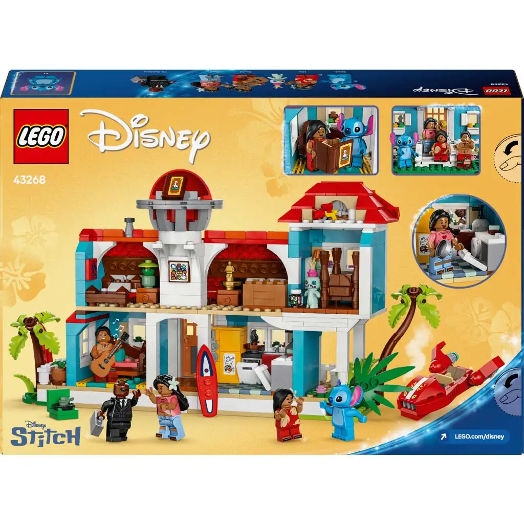 LEGO® Disney: Lilos und Stitchs Strandhaus (43268) kép 2