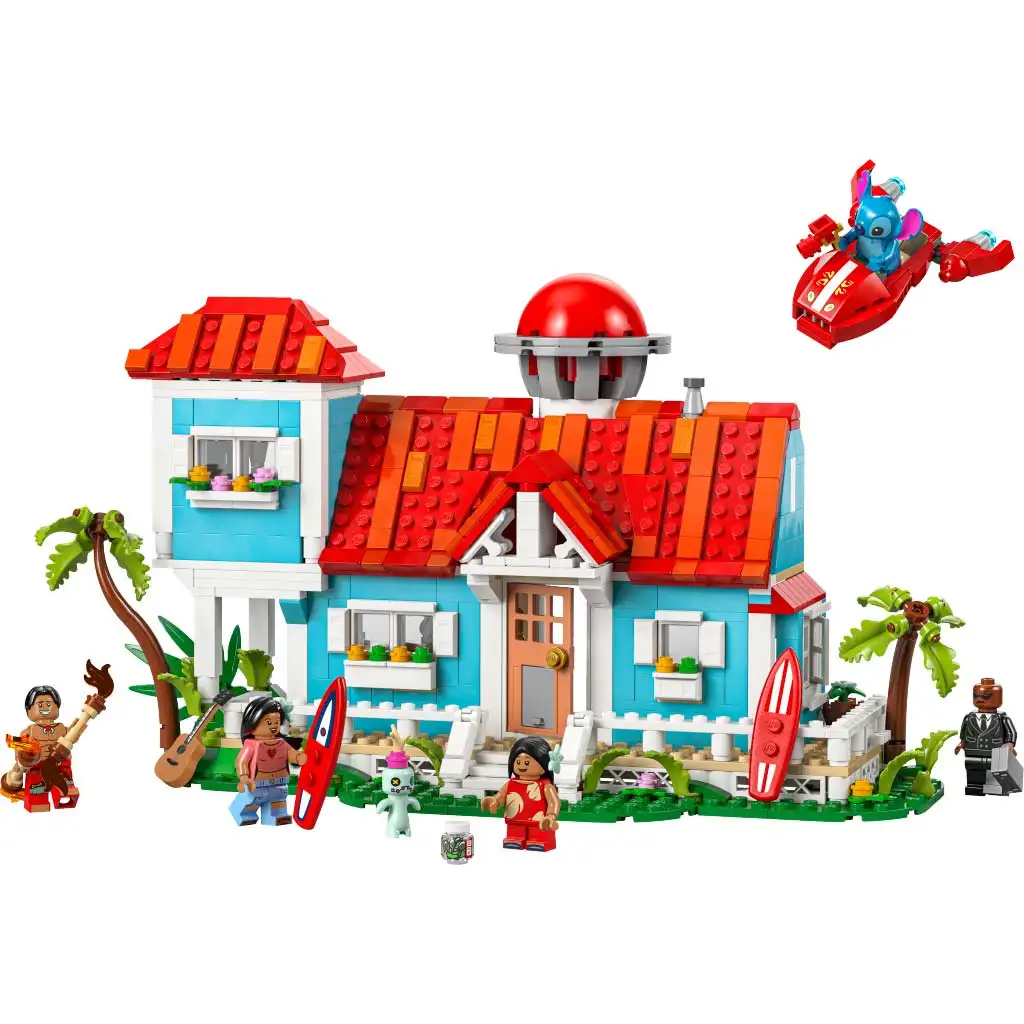 LEGO® Disney: Lilos und Stitchs Strandhaus (43268) kép 7