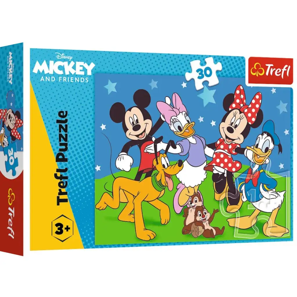 Disney+Micky Maus und seine Freunde 30-teiliges Puzzle - Trefl