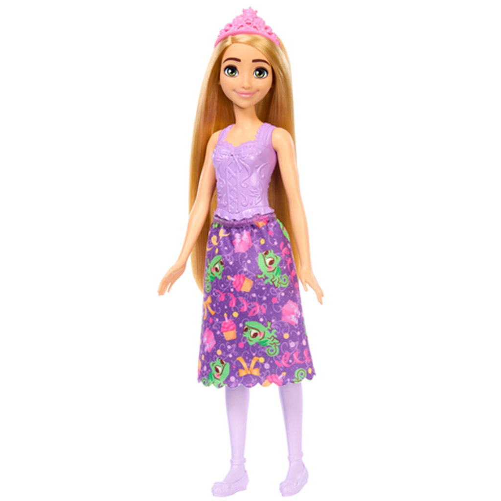 Disney Prinzessinnen: Party Prinzessin Rapunzel Puppe – Mattel kép 2