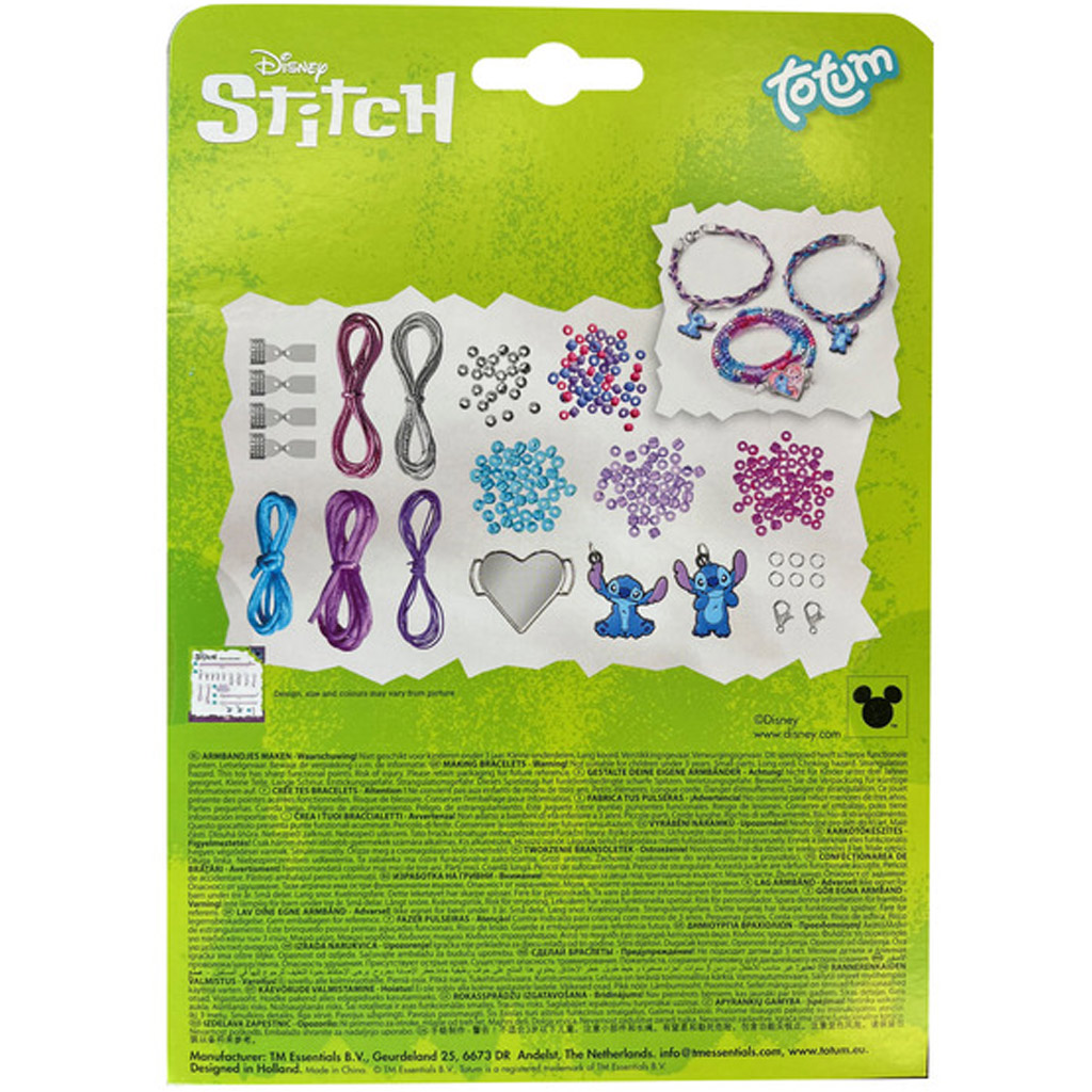 Disney Stitch Armband-Bastelset - Totum kép 2
