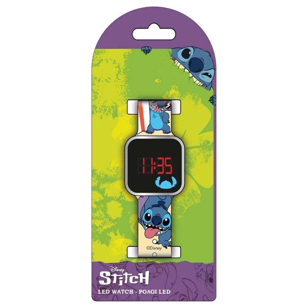 Luna: Disney Stitch LED-es karóra kép 1